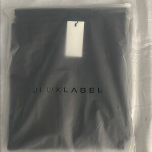 JLUXLABEL Black A-Line Skirt